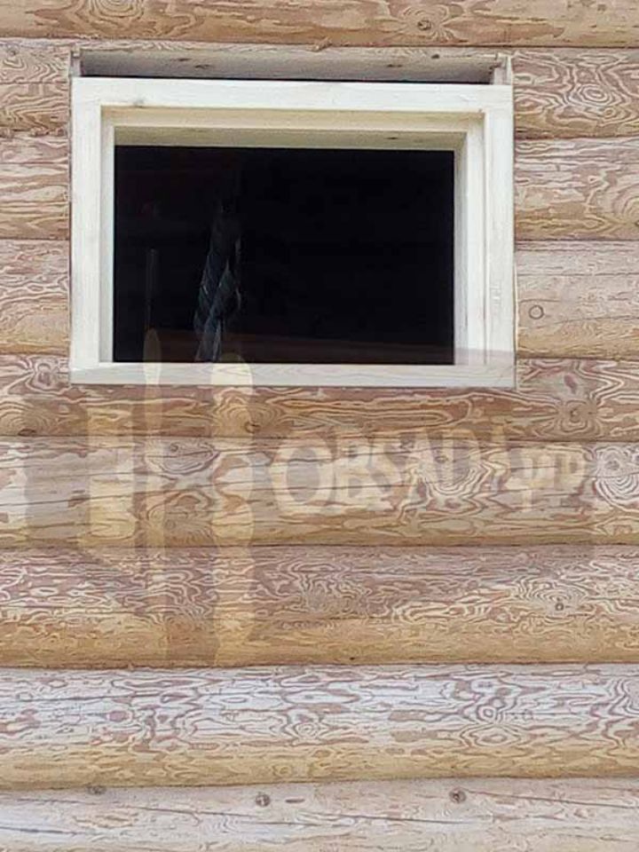 Остекление с окосячкой (обсадой), окна и двери, проёмы в деревянном доме, бане, срубе из бревна, бруса, лафета. Изготовление, доставка, установка, монтаж "под ключ". В любом регионе.